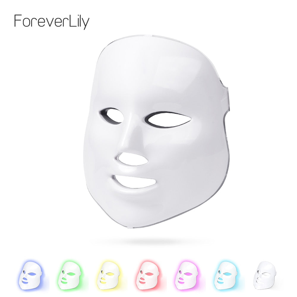 Led facial beauty mask