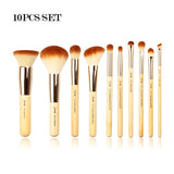 Jessup Makeup Brushes Set Bamboo pincel maquiagem Cosmetics Tool Foundation Powder Eyeliner Professional Beauty Brush 6-25pcs