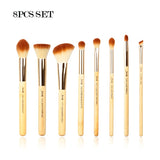 Jessup Makeup Brushes Set Bamboo pincel maquiagem Cosmetics Tool Foundation Powder Eyeliner Professional Beauty Brush 6-25pcs