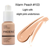 Natural Color Lightweight breathable Face Foundation Liquid Lasting Moisturizing Concealer Powder Beauty Makeup Cream TSLM1